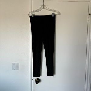 Koral Shiny Animal Print Black Leggings